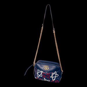 GUCCI MARMONT MEDIUM MATELASSÉ SHOULDER BAG